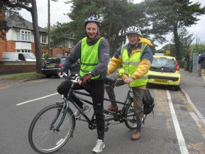Tandem riding