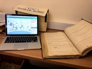 Interactive Map with Minute Book
